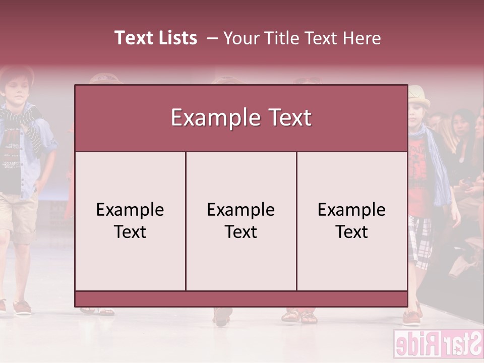 Clothes Hat Editorial PowerPoint Template