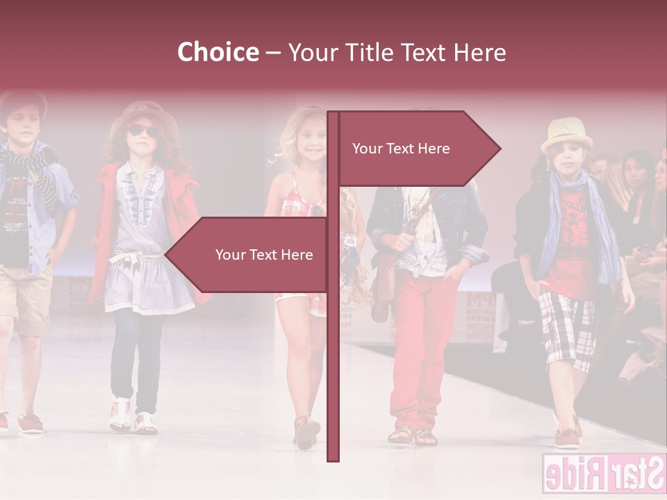 Clothes Hat Editorial PowerPoint Template