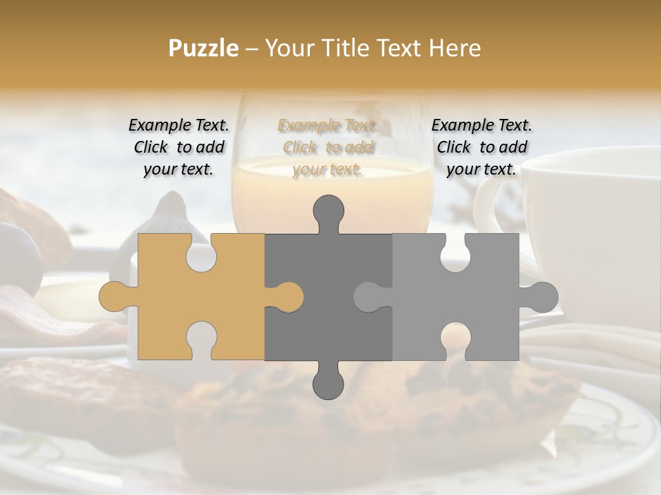 Restaurant Hotel Cake PowerPoint Template