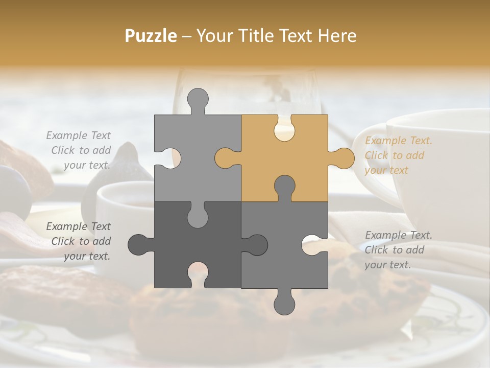 Restaurant Hotel Cake PowerPoint Template