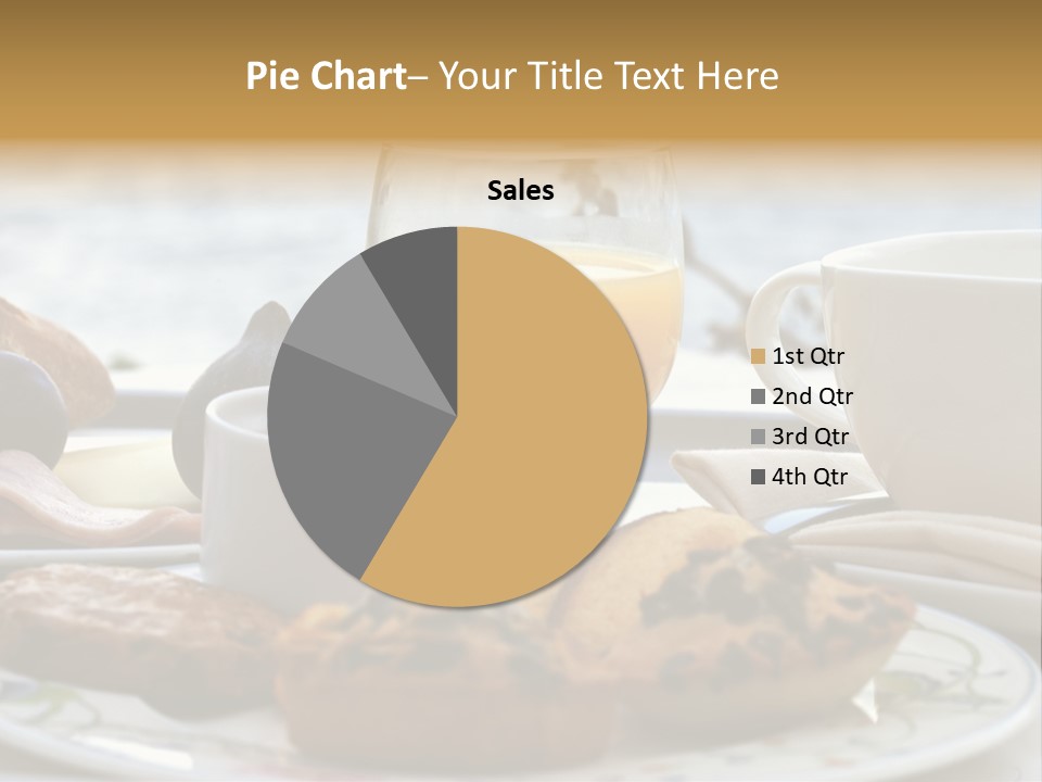 Restaurant Hotel Cake PowerPoint Template