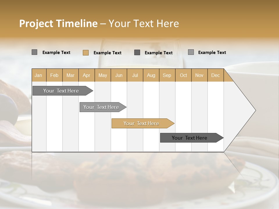 Restaurant Hotel Cake PowerPoint Template