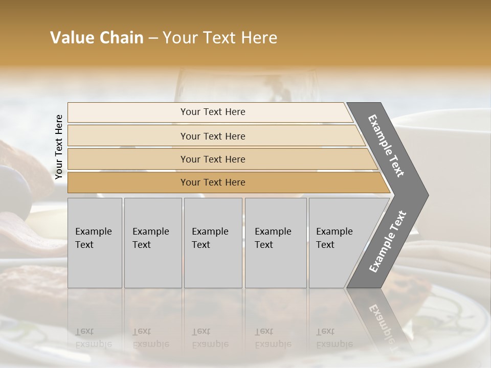 Restaurant Hotel Cake PowerPoint Template