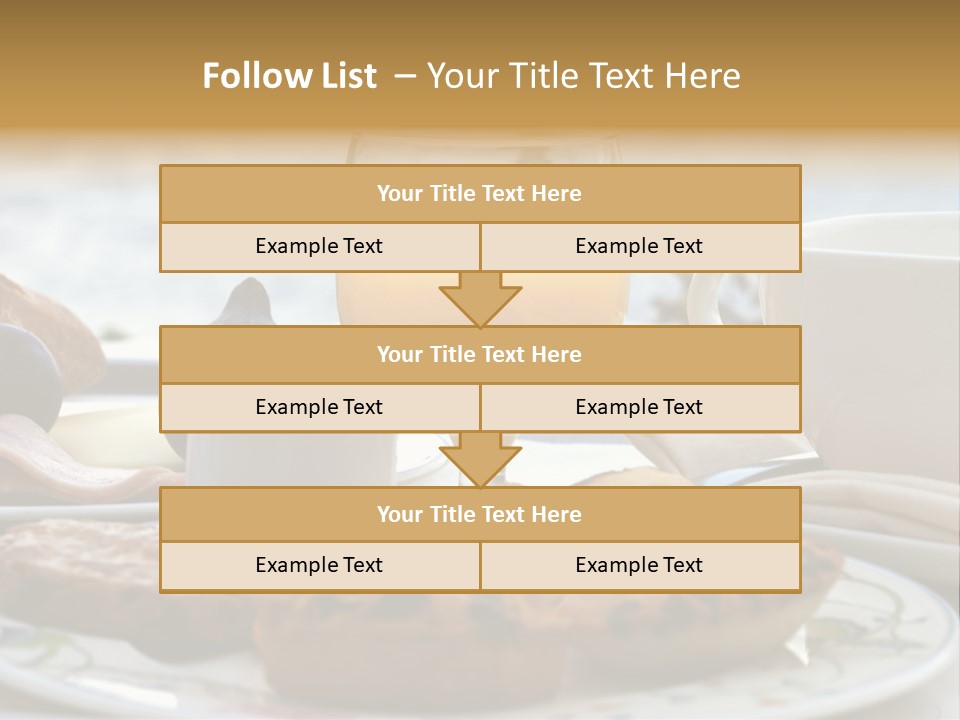Restaurant Hotel Cake PowerPoint Template