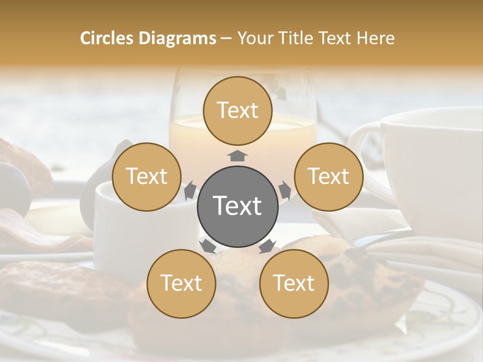 Restaurant Hotel Cake PowerPoint Template