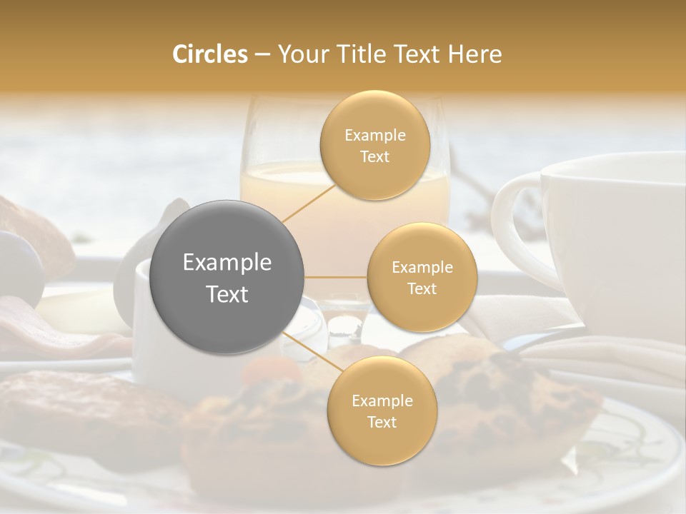 Restaurant Hotel Cake PowerPoint Template