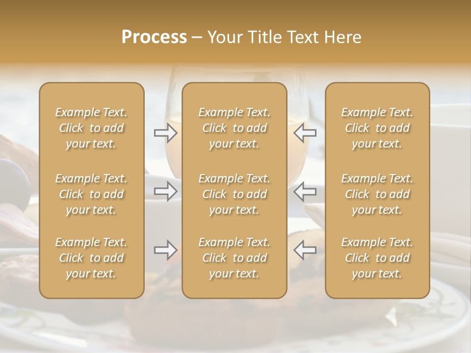 Restaurant Hotel Cake PowerPoint Template