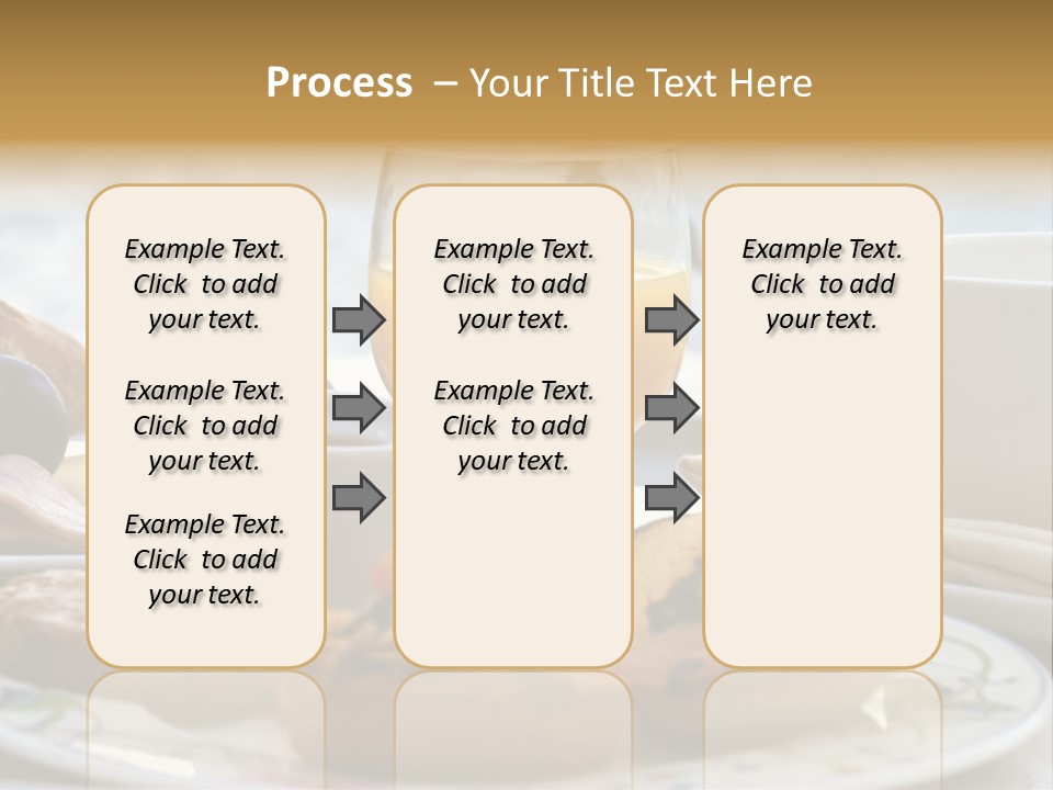 Restaurant Hotel Cake PowerPoint Template