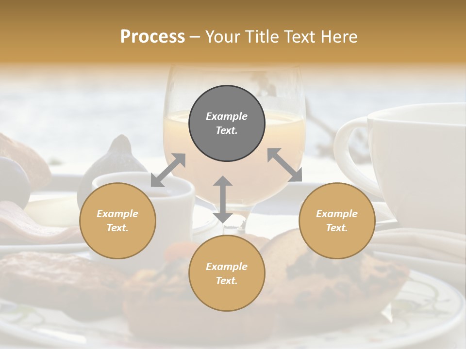 Restaurant Hotel Cake PowerPoint Template