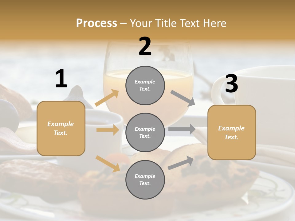 Restaurant Hotel Cake PowerPoint Template