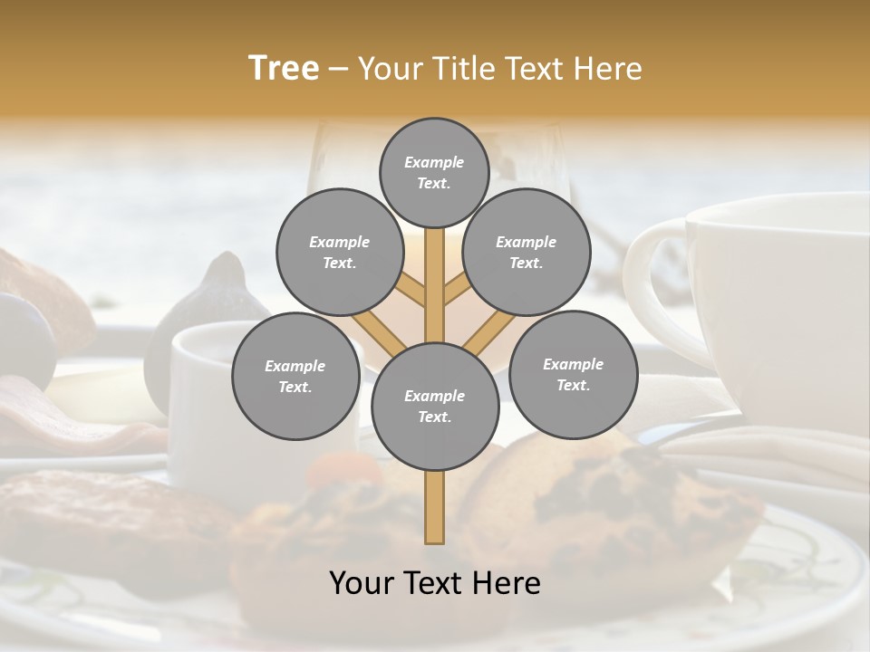 Restaurant Hotel Cake PowerPoint Template