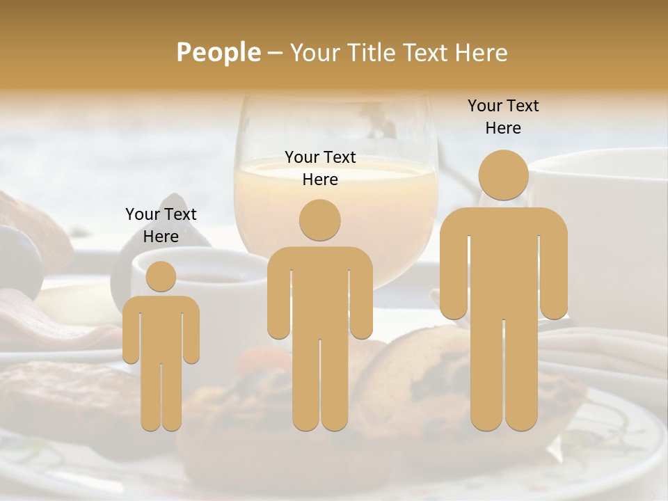 Restaurant Hotel Cake PowerPoint Template