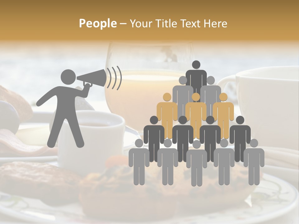 Restaurant Hotel Cake PowerPoint Template