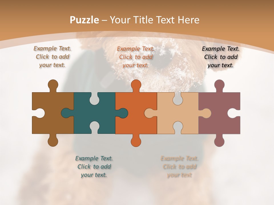 Brown Snow Playful PowerPoint Template