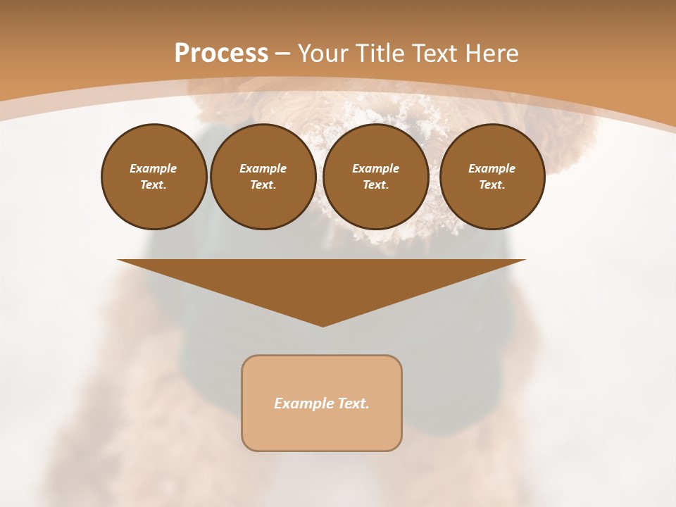Brown Snow Playful PowerPoint Template