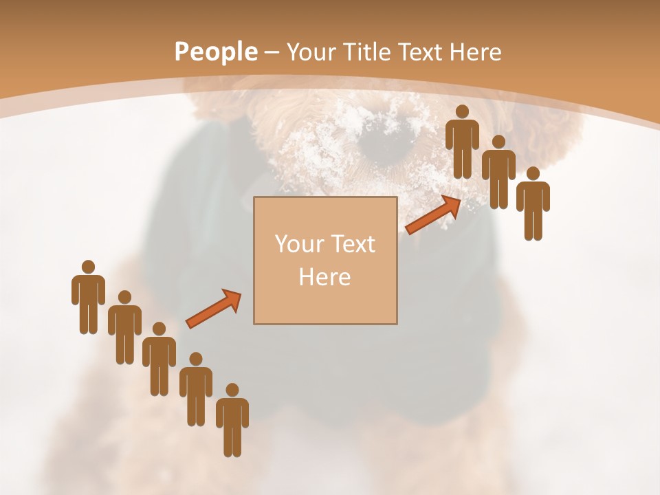 Brown Snow Playful PowerPoint Template