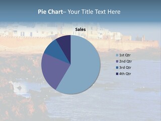 Coastline Travel Shore PowerPoint Template