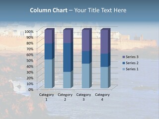 Coastline Travel Shore PowerPoint Template