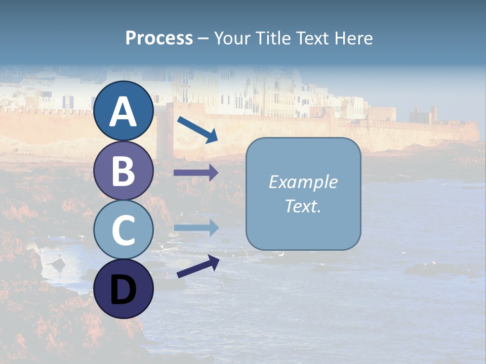 Coastline Travel Shore PowerPoint Template