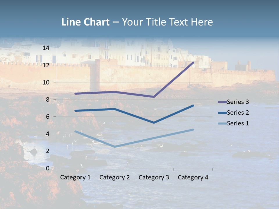Coastline Travel Shore PowerPoint Template