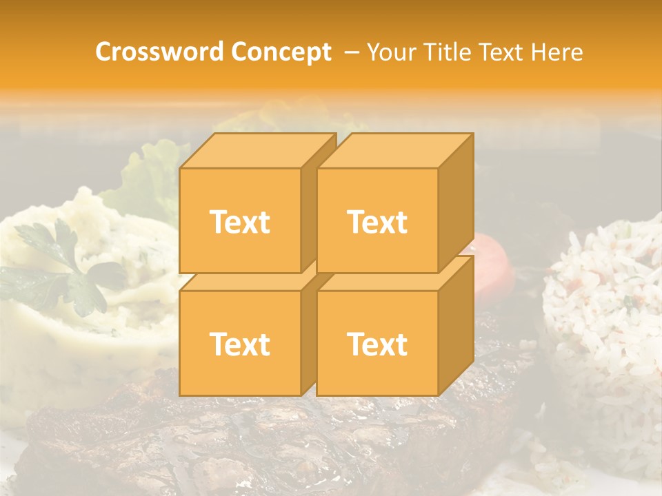 Tasty Fillet Sirloin PowerPoint Template