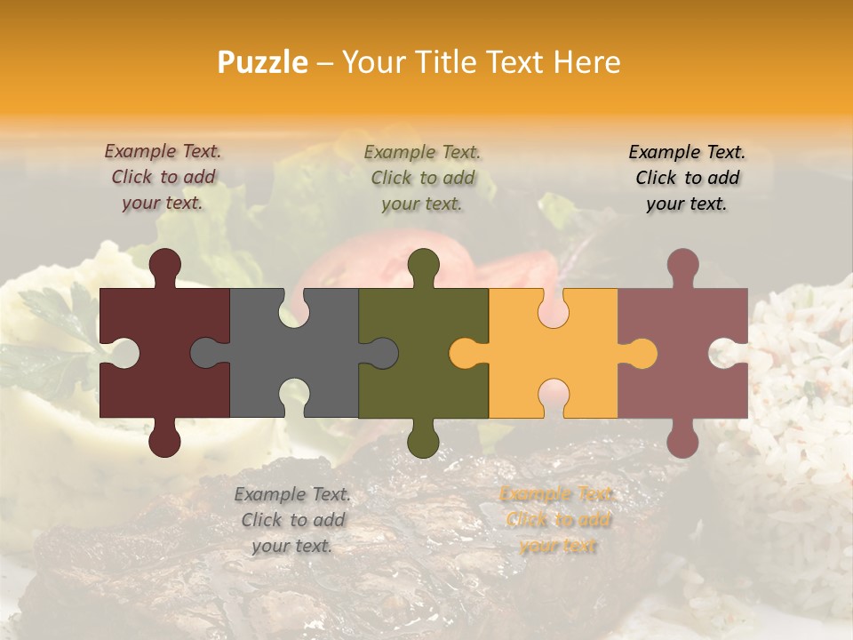 Tasty Fillet Sirloin PowerPoint Template