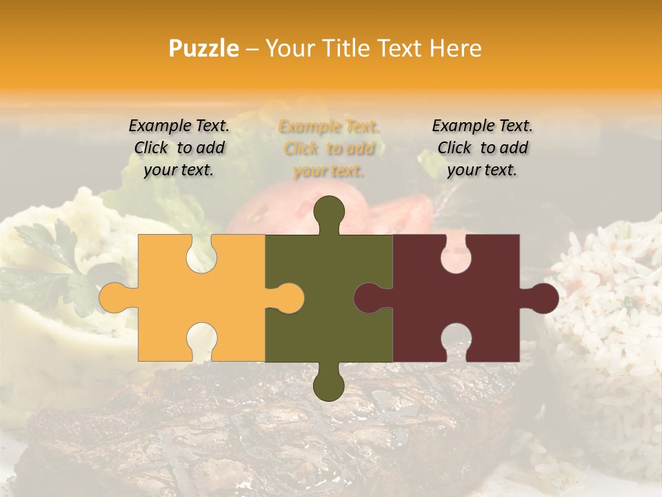 Tasty Fillet Sirloin PowerPoint Template