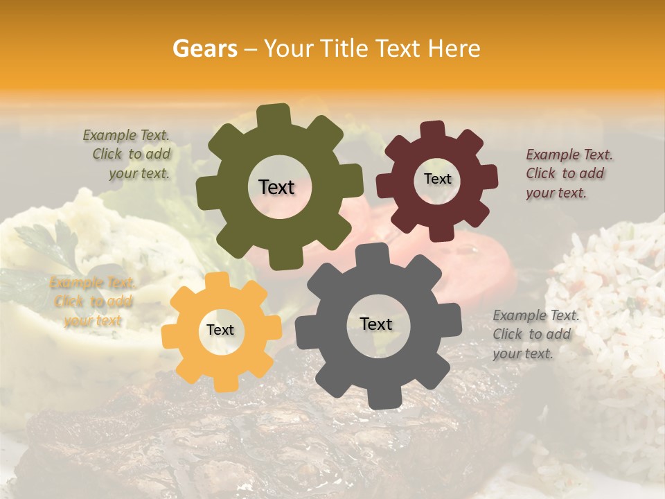 Tasty Fillet Sirloin PowerPoint Template