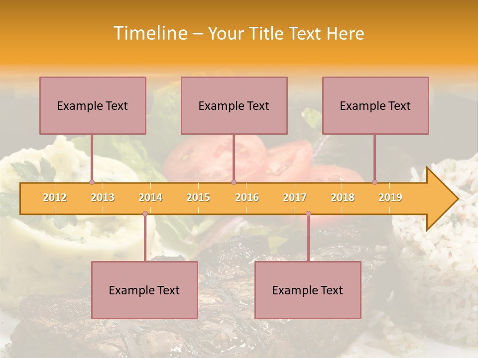 Tasty Fillet Sirloin PowerPoint Template