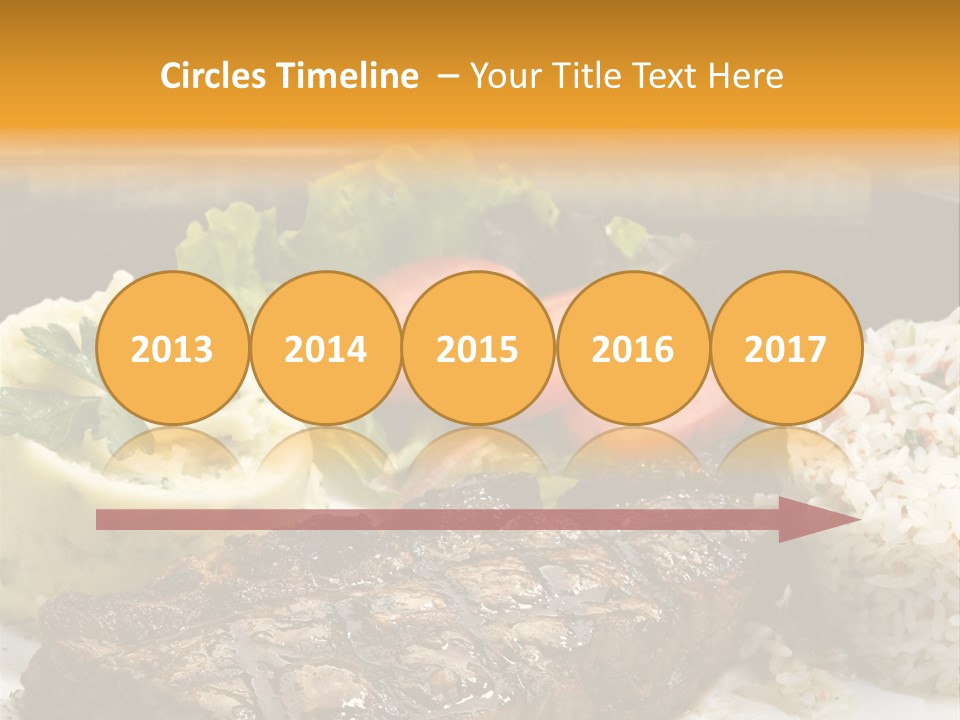 Tasty Fillet Sirloin PowerPoint Template