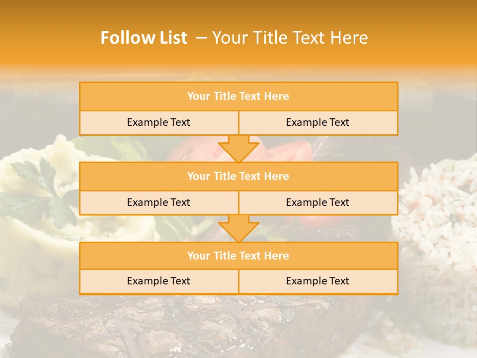 Tasty Fillet Sirloin PowerPoint Template
