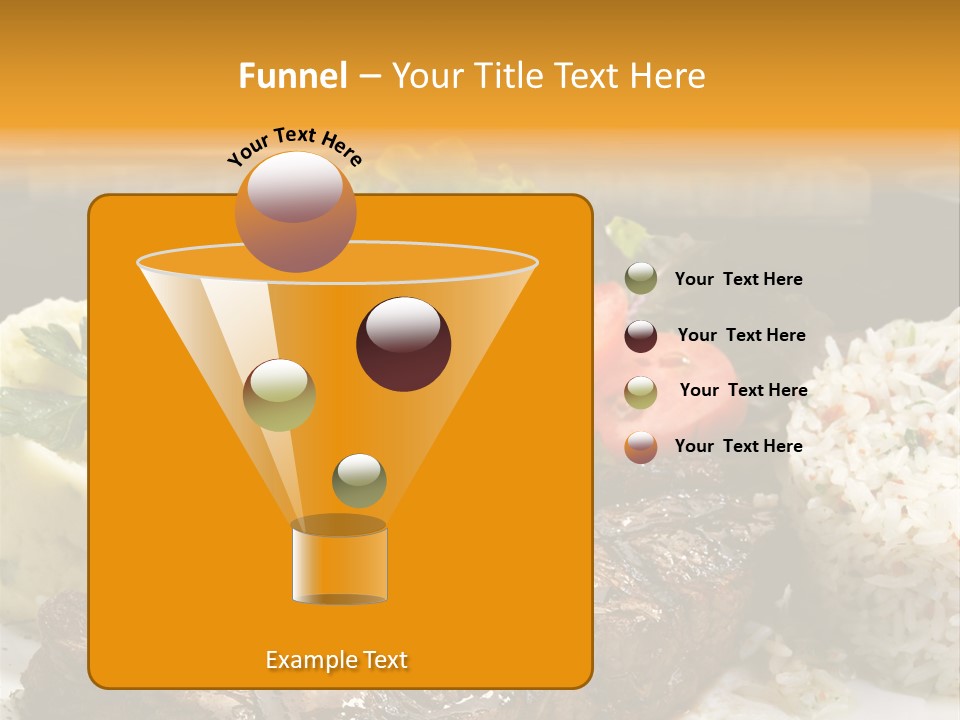 Tasty Fillet Sirloin PowerPoint Template