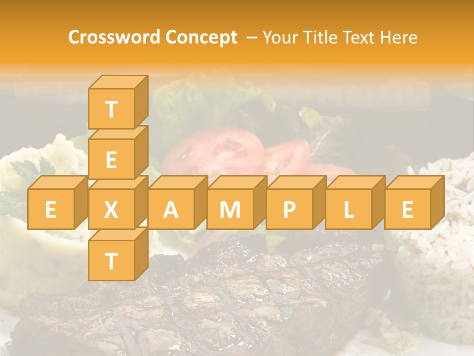 Tasty Fillet Sirloin PowerPoint Template