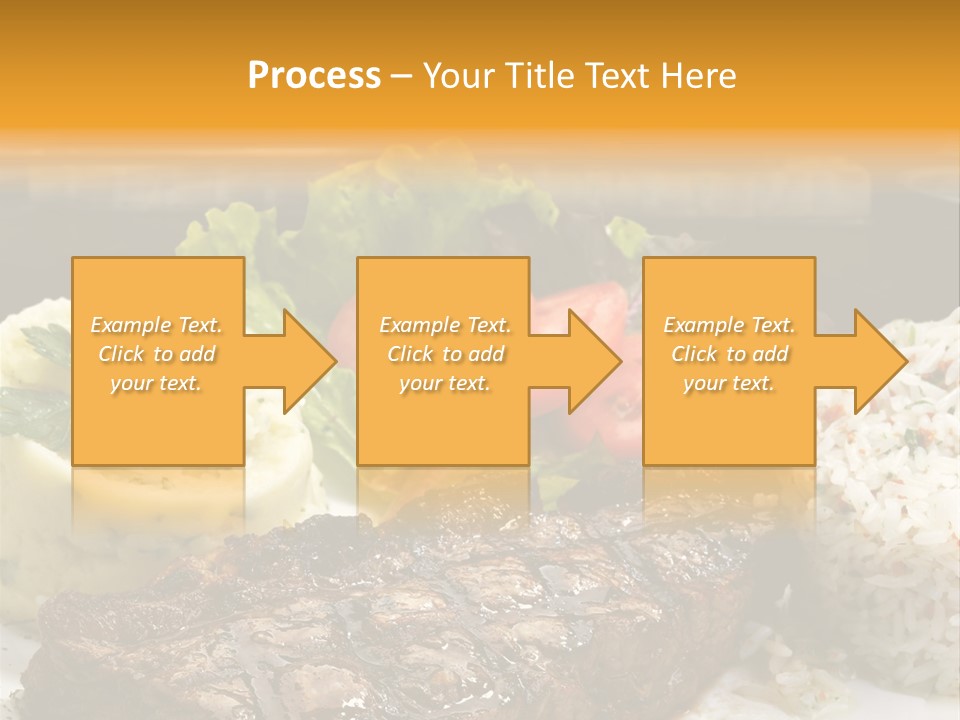 Tasty Fillet Sirloin PowerPoint Template