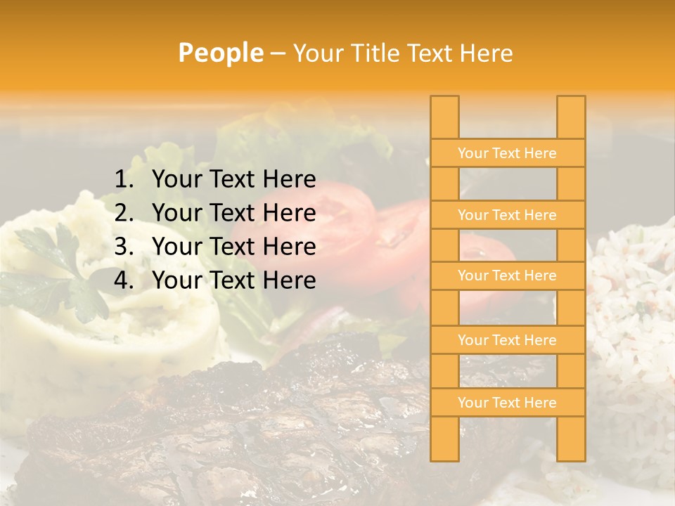 Tasty Fillet Sirloin PowerPoint Template