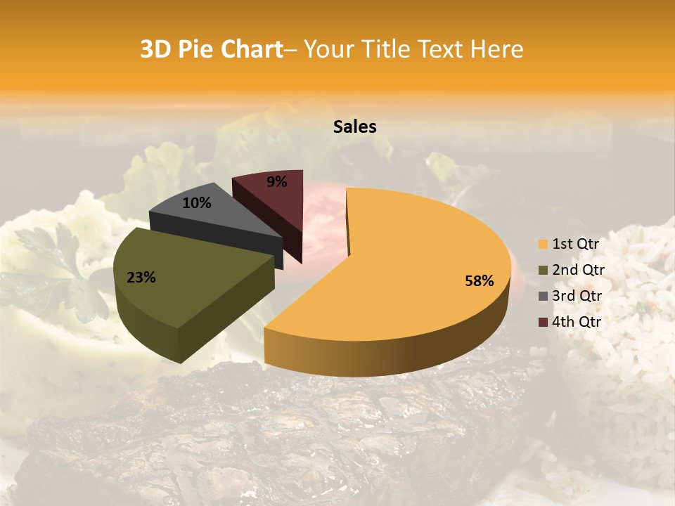 Tasty Fillet Sirloin PowerPoint Template