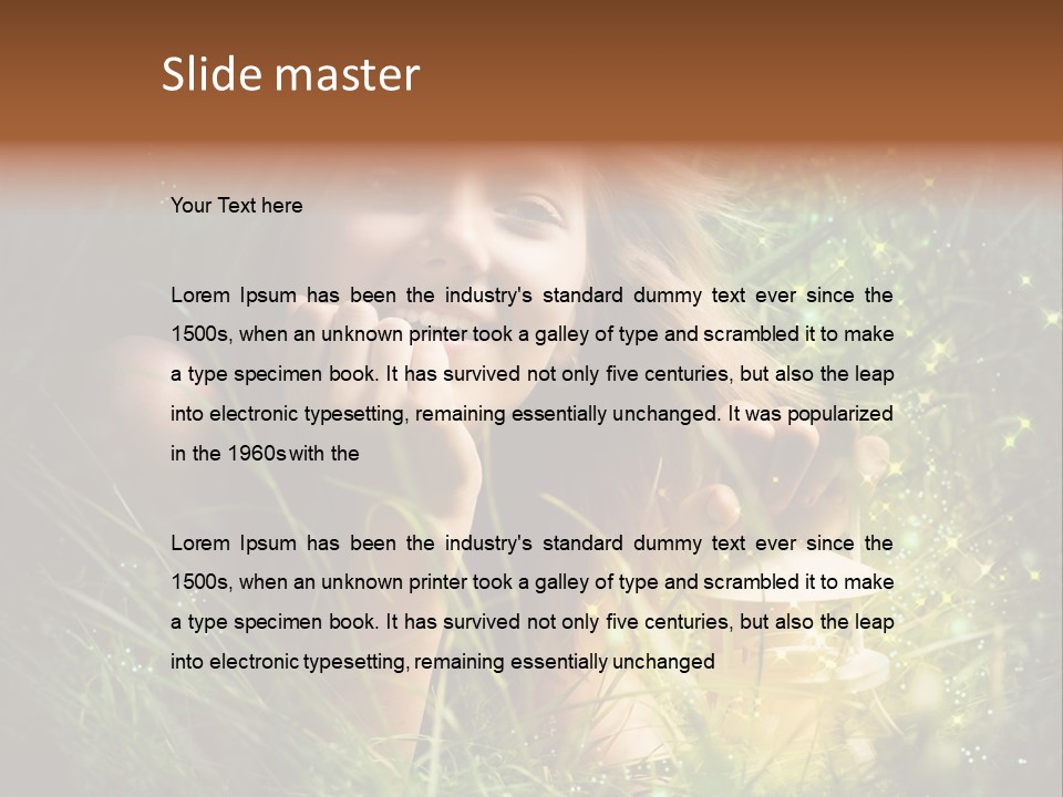 Smile Fairy Education PowerPoint Template