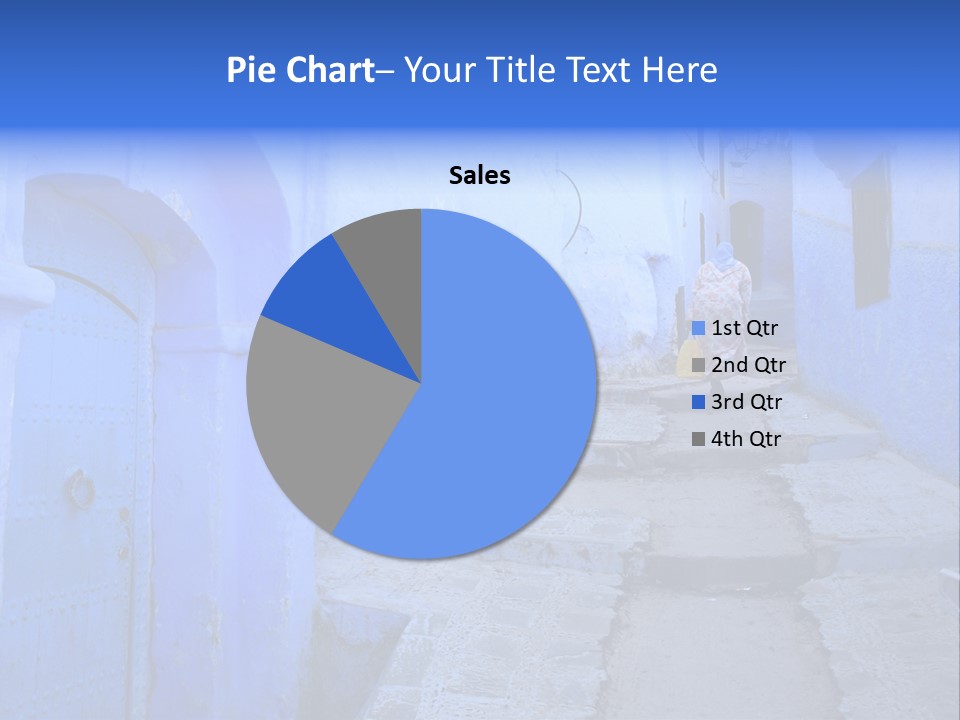 Passage Paint Chefchaouen PowerPoint Template