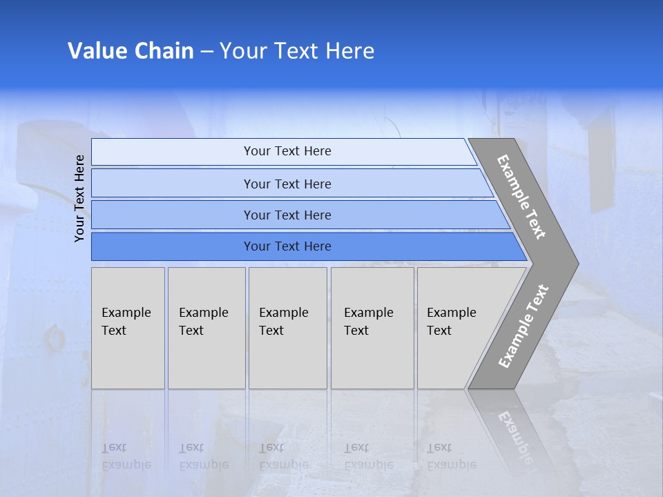 Passage Paint Chefchaouen PowerPoint Template