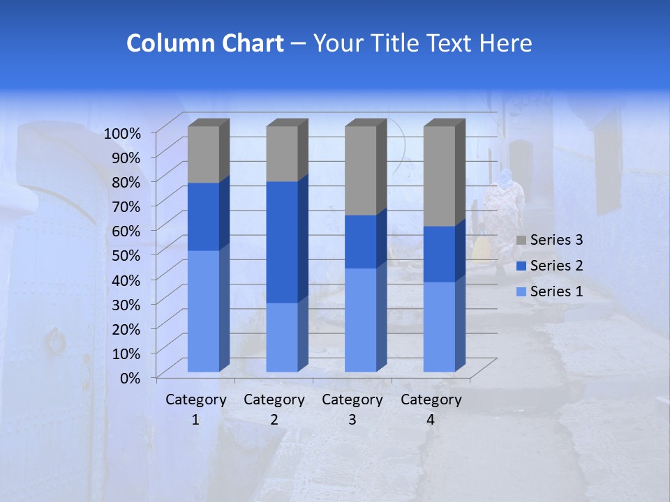 Passage Paint Chefchaouen PowerPoint Template
