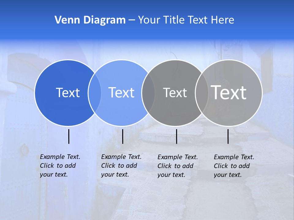Passage Paint Chefchaouen PowerPoint Template