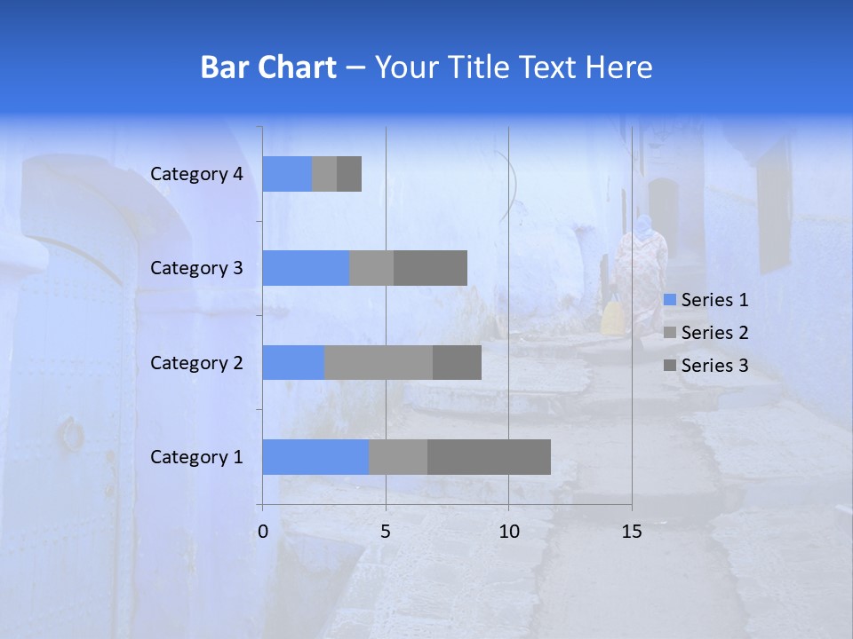 Passage Paint Chefchaouen PowerPoint Template