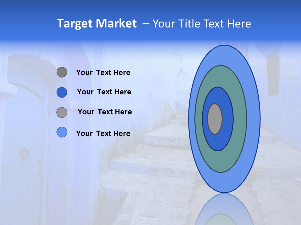 Passage Paint Chefchaouen PowerPoint Template