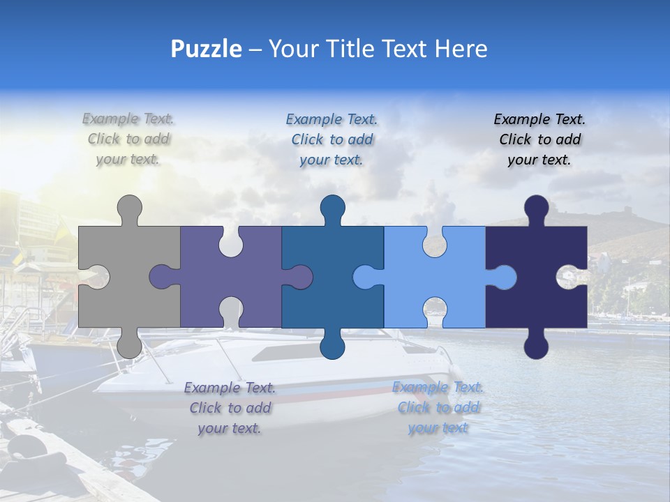 Fishing Nidri Happy PowerPoint Template