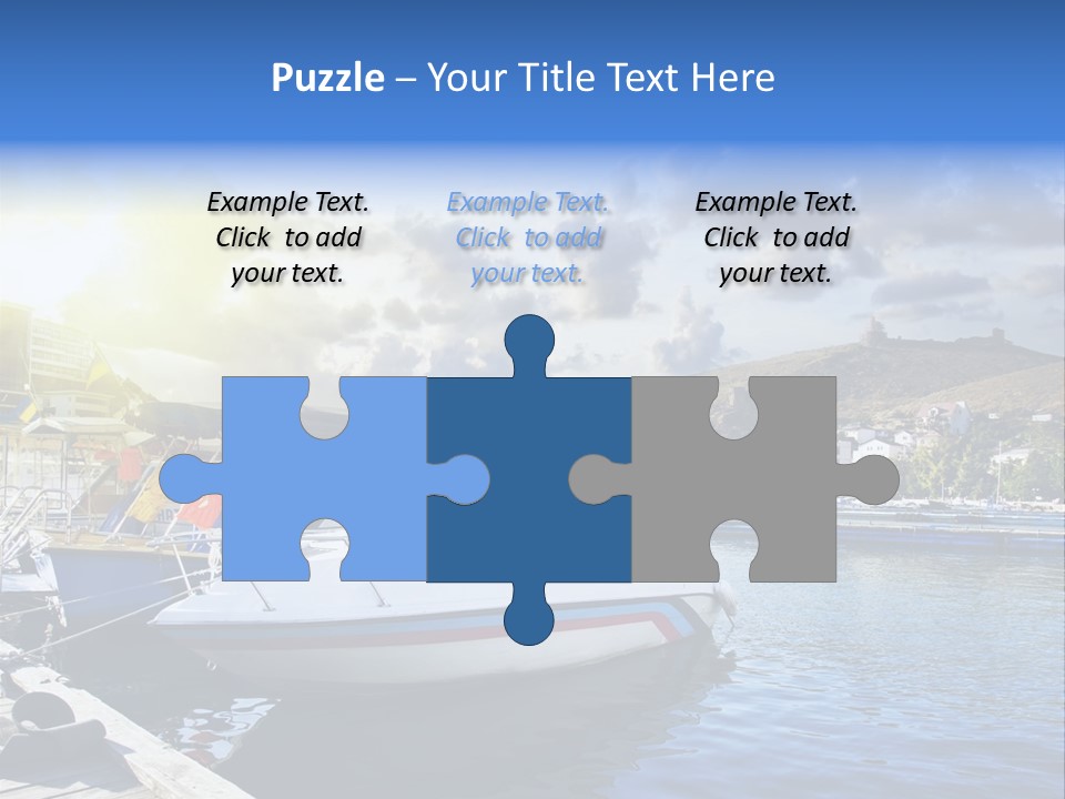 Fishing Nidri Happy PowerPoint Template