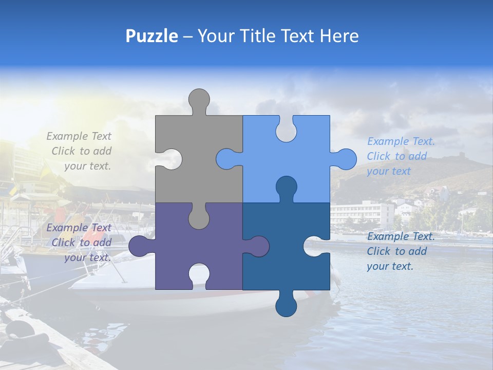 Fishing Nidri Happy PowerPoint Template