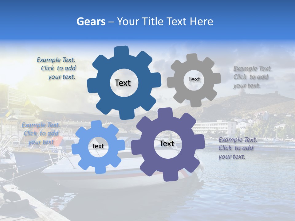 Fishing Nidri Happy PowerPoint Template