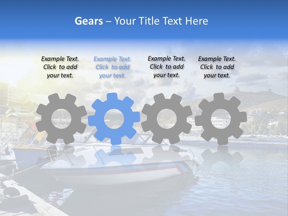 Fishing Nidri Happy PowerPoint Template