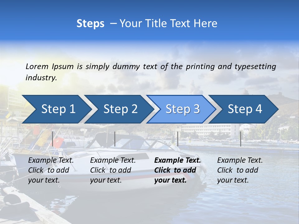 Fishing Nidri Happy PowerPoint Template