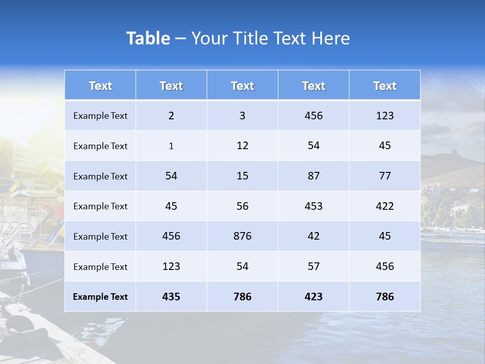 Fishing Nidri Happy PowerPoint Template